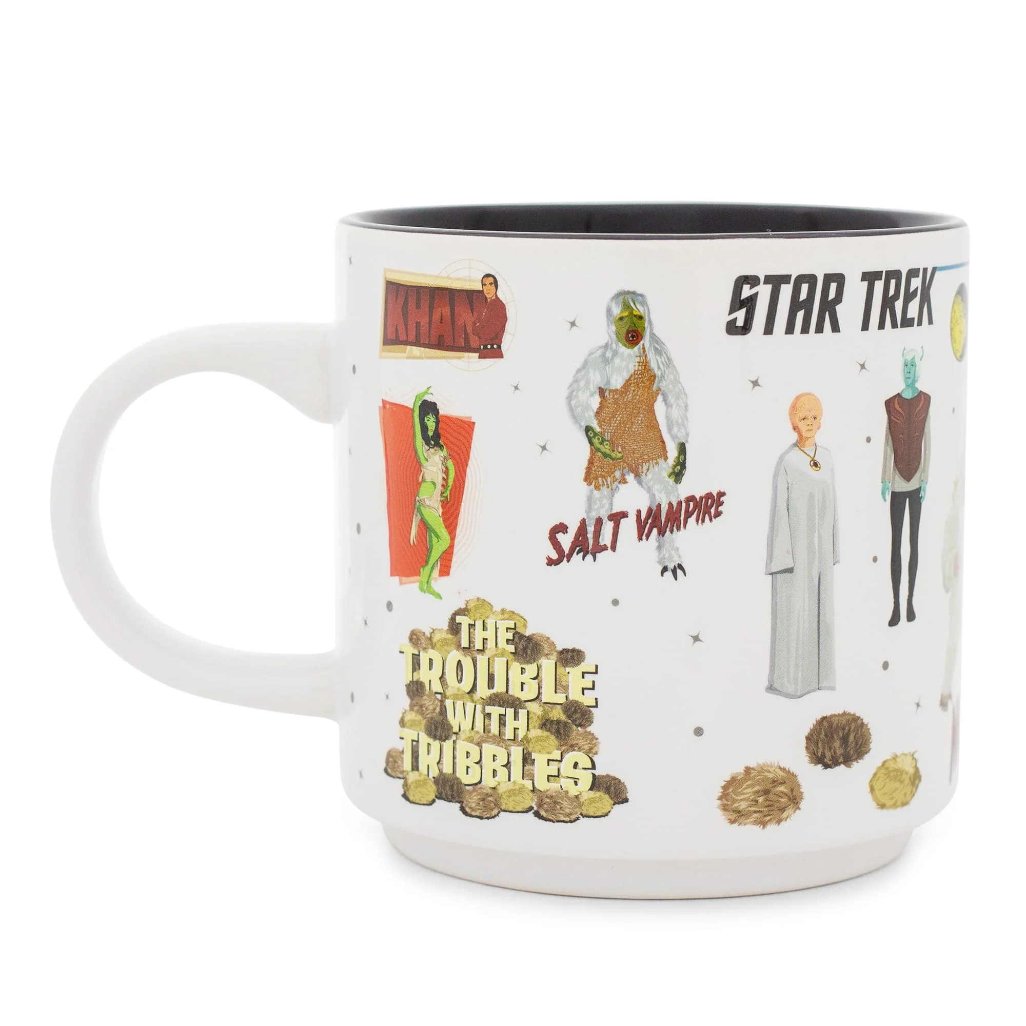 Star Trek Aliens, Villains, and Crew Stackable Ceramic Mug | Holds 13 Ounces - Image 3