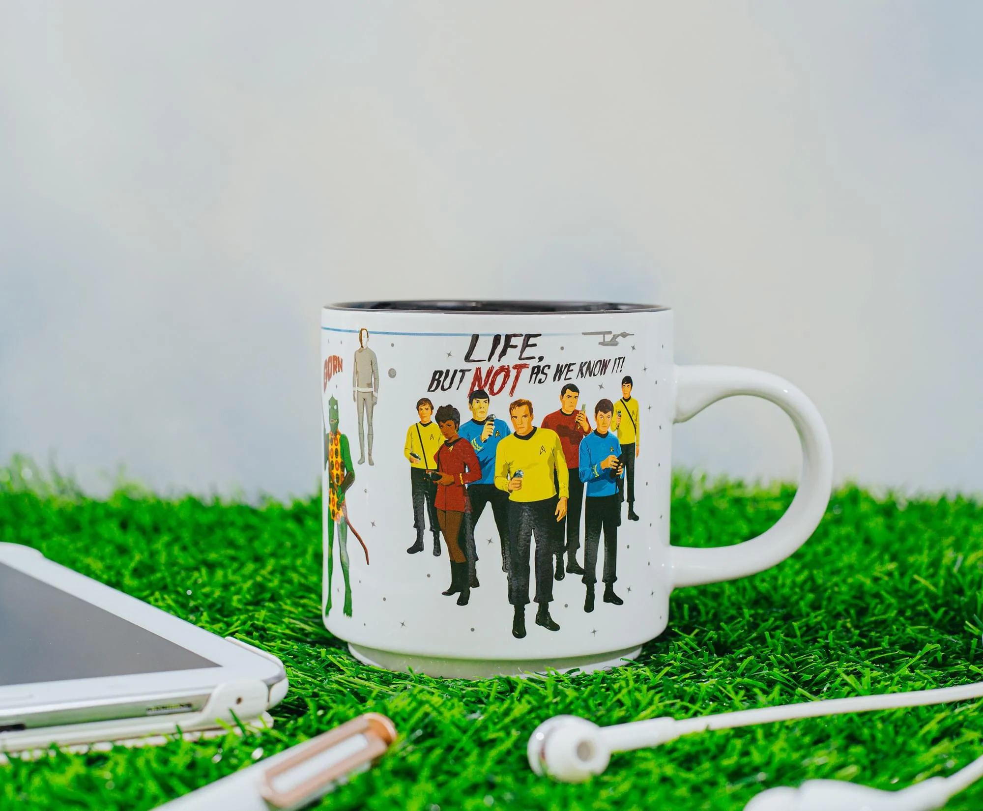Star Trek Aliens, Villains, and Crew Stackable Ceramic Mug | Holds 13 Ounces - Image 2